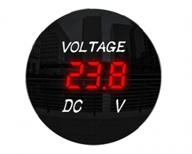 Automotive Ammeter Voltmeter DC 5-48V Precision Detector for Cars Motorcycles